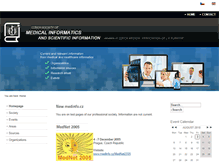 Tablet Screenshot of medinfo.cz